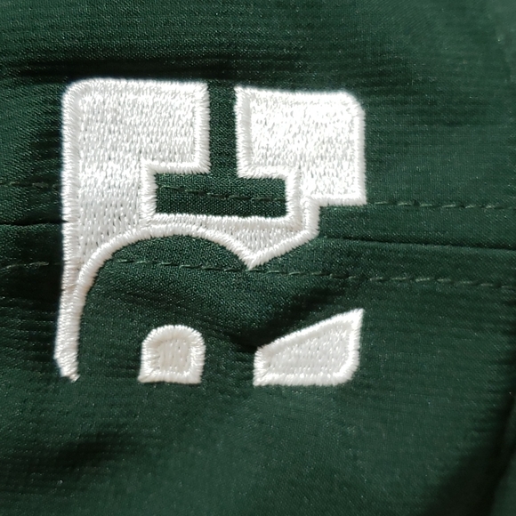 Nike One Size Fits Almost All Ajustable Golf Hat Green & White In Color - Picture 3 of 8